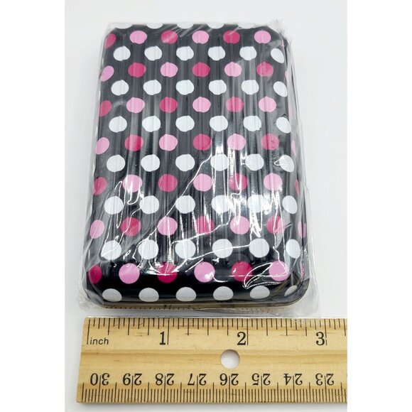 RFID Blocking Credit Card Holder Pocket Purse Case Security Wallet US Polka Dots - Picture 2 of 3